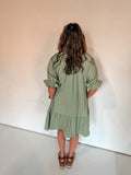 SAGE BASIC DRESS
