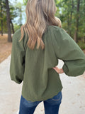 Olive Fall Top