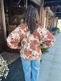 CARMEL FLORAL TOP