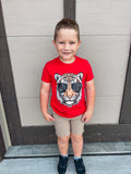 OZARK GAMEDAY TIGER TEE-RED