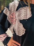 Ash Flower Detail Top