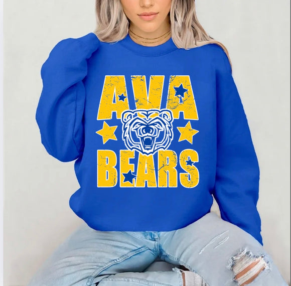 AVA BEARS NEW STARS SWEATSHIRT {{PREORDER}}