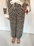 FLOWY LEOPARD PANTS