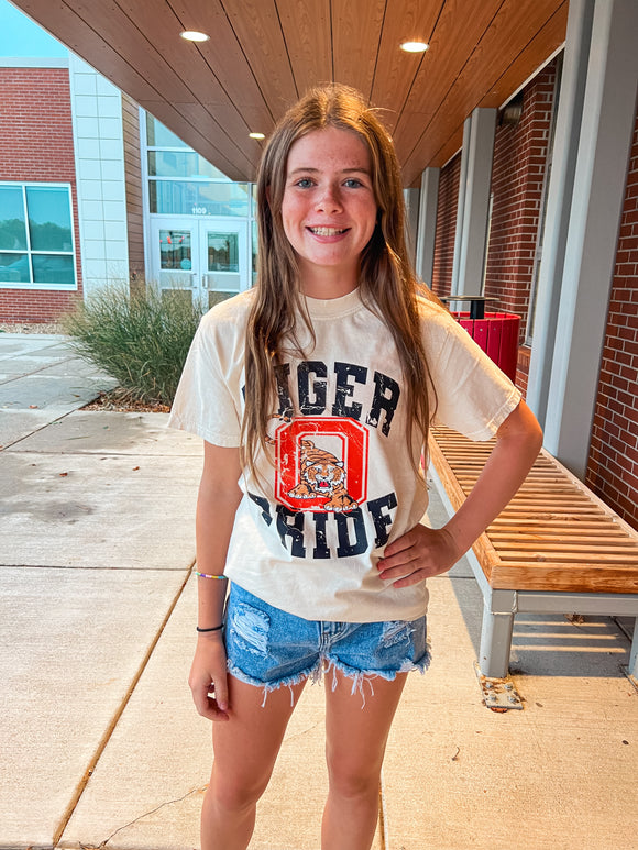 TIGER PRIDE TEE-IVORY