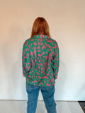 BRIGHT LEOPARD TOP