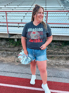 BRANSON FOOTBALL TEE  {{PREORDER}}