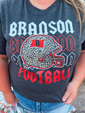 BRANSON FOOTBALL TEE  {{PREORDER}}