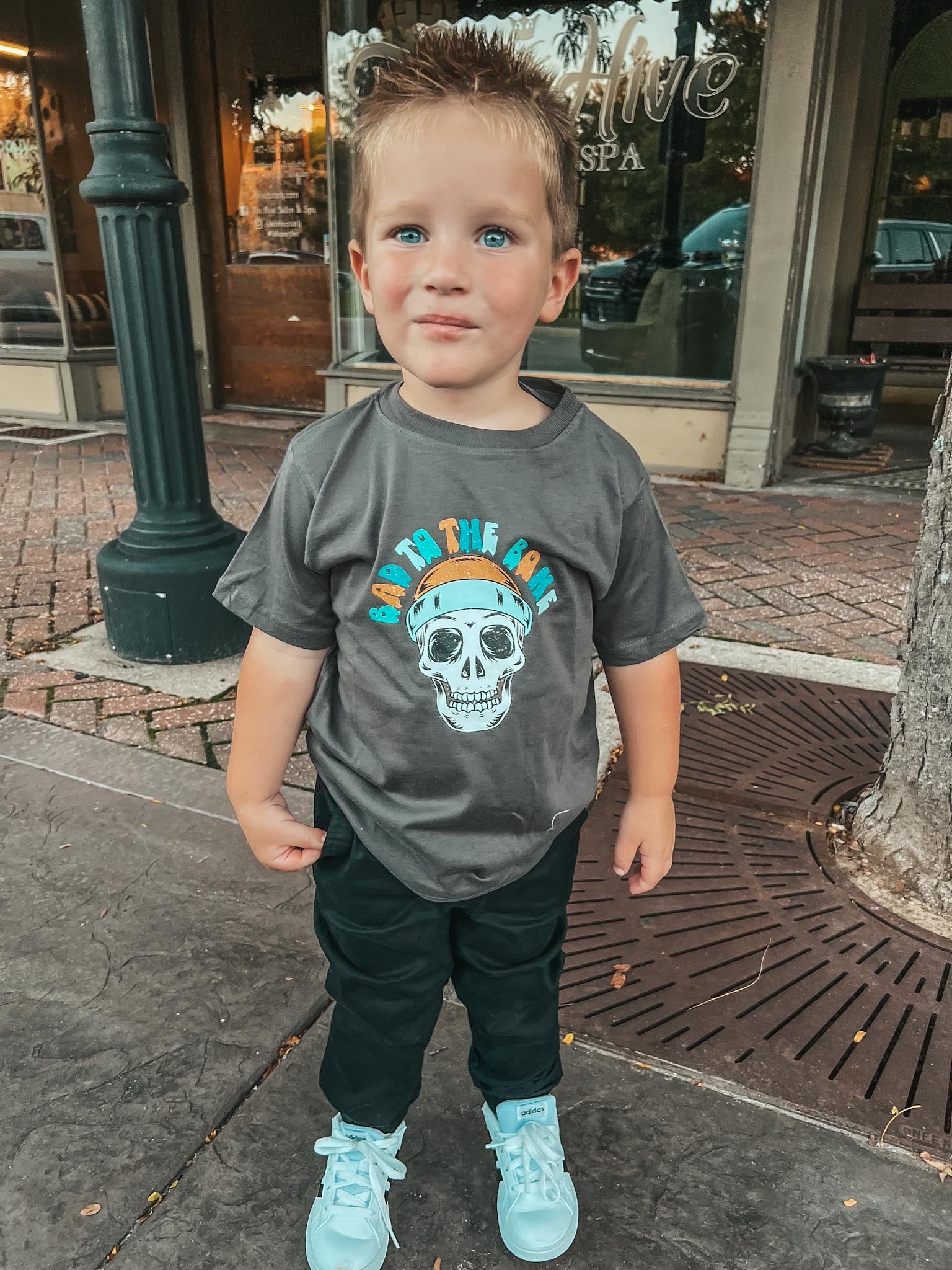 KIDS CHIEFS TEE {{PREORDER}} – Heart of Dixie Boutique