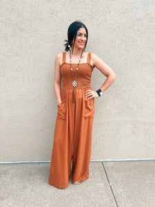 WOOD JUMPSUIT