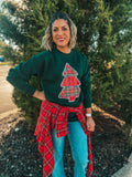 BUFFALO PLAID TREE SWEATSHIRT {{PREORDER}}