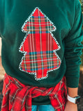 BUFFALO PLAID TREE SWEATSHIRT {{PREORDER}}