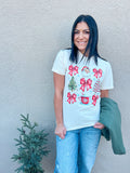 CHRISTMAS BOWS TEE {{PREORDER}}