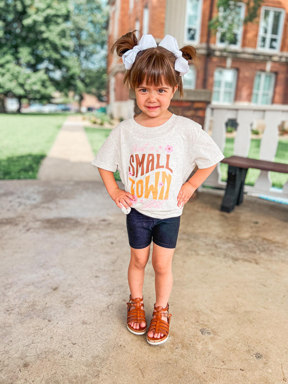 KIDS JUST A SMALL TOWN GIRL TEE {{PREORDER}}