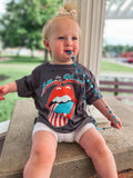 KIDS RED WHITE AND BLUE STONES TEE {{PREORDER}}