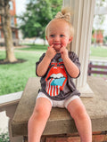 KIDS RED WHITE AND BLUE STONES TEE {{PREORDER}}