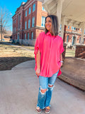 CORAL PINK MUST HAVE BASIC TOP