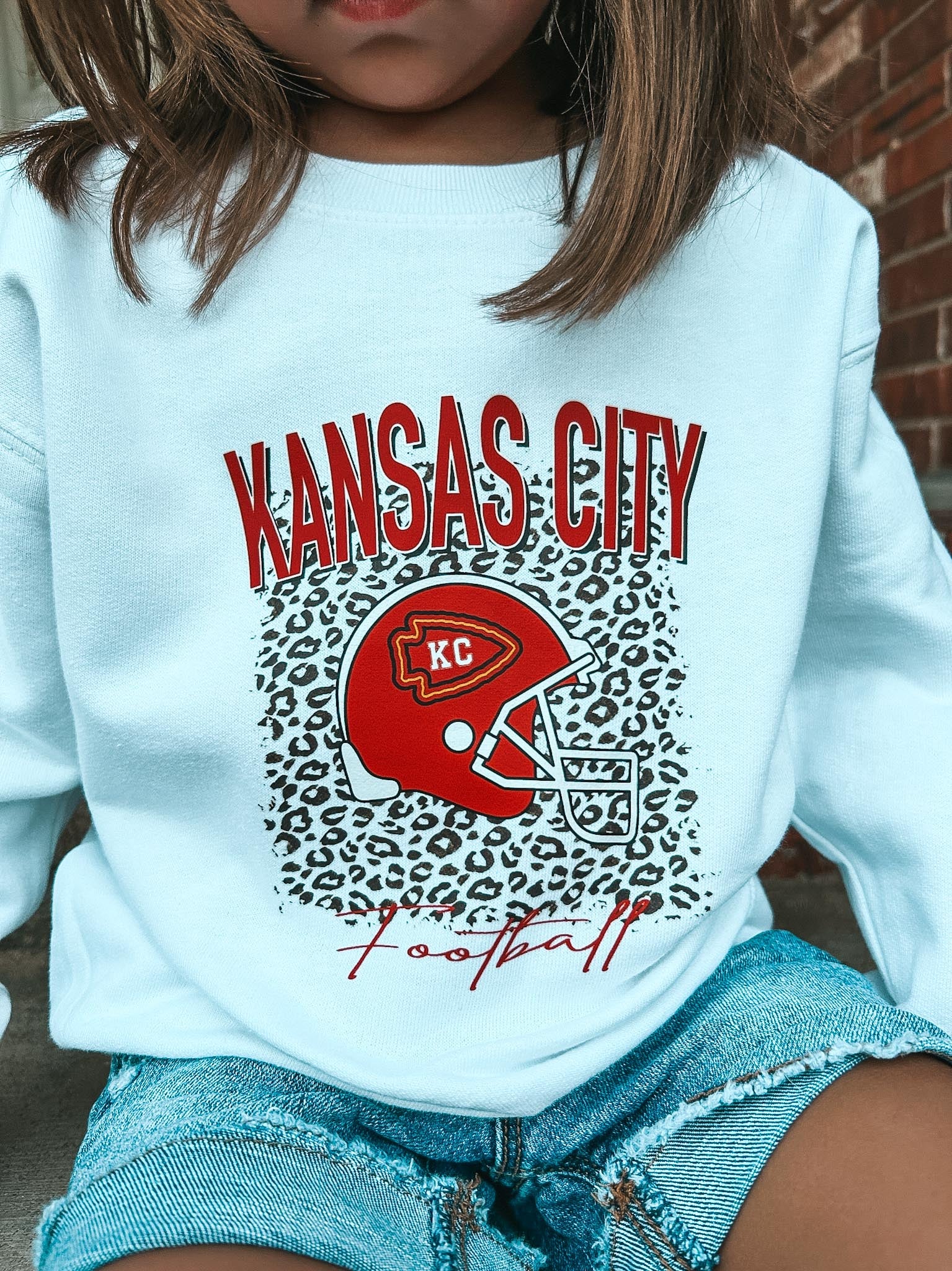 KIDS CHIEFS TEE {{PREORDER}} – Heart of Dixie Boutique