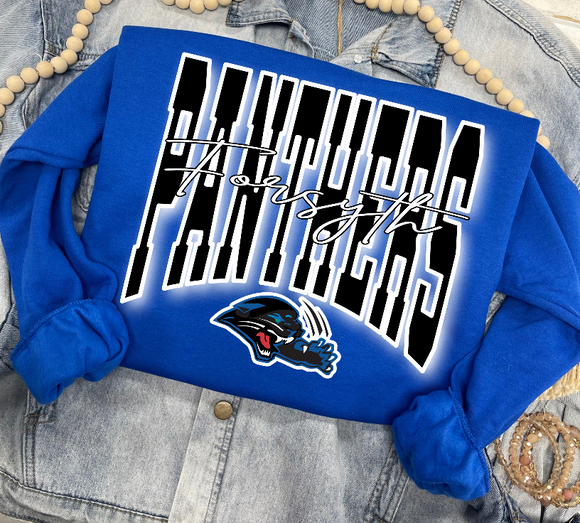FORSYTH PANTHERS MIXED FONT SWEATSHIRT {{PREORDER}}
