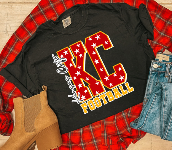 KC FOOTBALL STARS TEE {{PREORDER}}