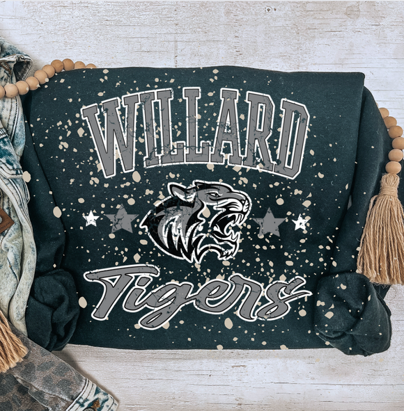 WILLARD TIGERS VINTAGE STARS SWEATSHIRT {{PREORDER}}