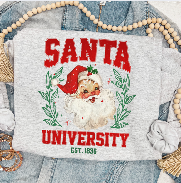 SANTA UNIVERSITY SWEATSHIRT {{PREORDER}}