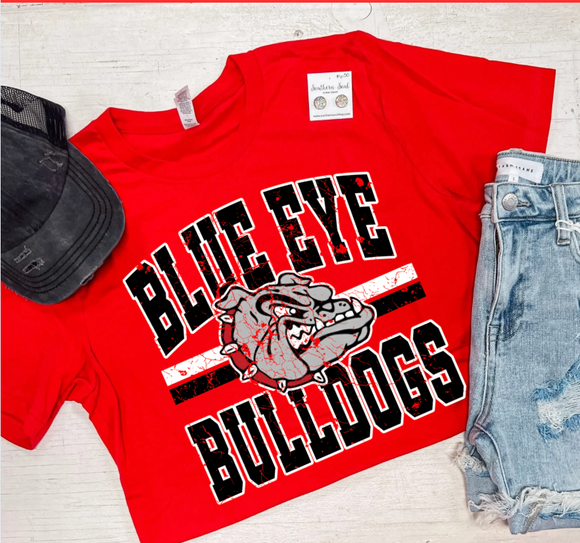 BLUE EYE VARSITY BLOCK TEE {{PREORDER}}