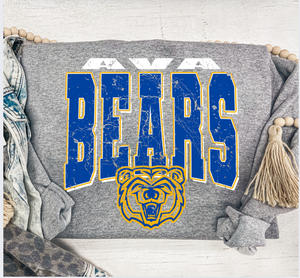 AVA BEARS MIXED FONT SWEATSHIRT {{PREORDER}}