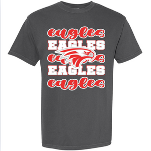 EAGLES STACKED TEE {{PREORDER}}