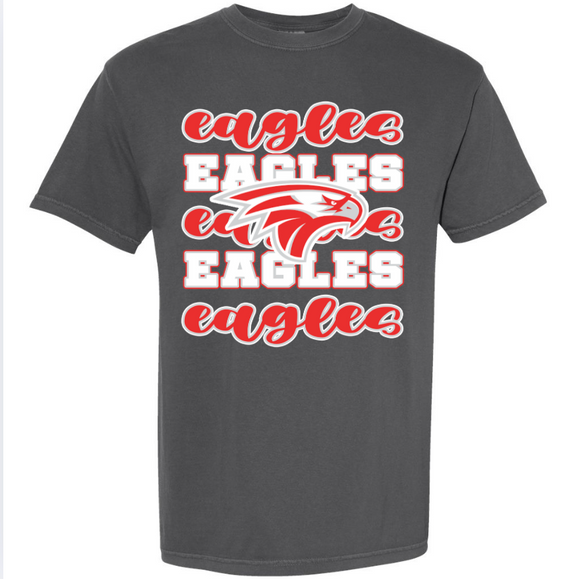 EAGLES STACKED TEE {{PREORDER}}