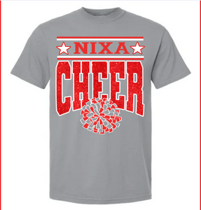 NIXA CHEER SPARKLE TEE {{PREORDER}}
