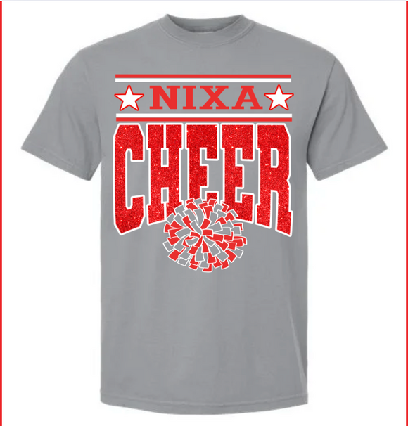 NIXA CHEER SPARKLE TEE {{PREORDER}}