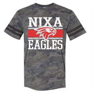 CAMO TRENDY BLOCK TEE {{PREORDER}}