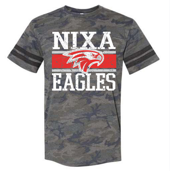 CAMO TRENDY BLOCK TEE {{PREORDER}}