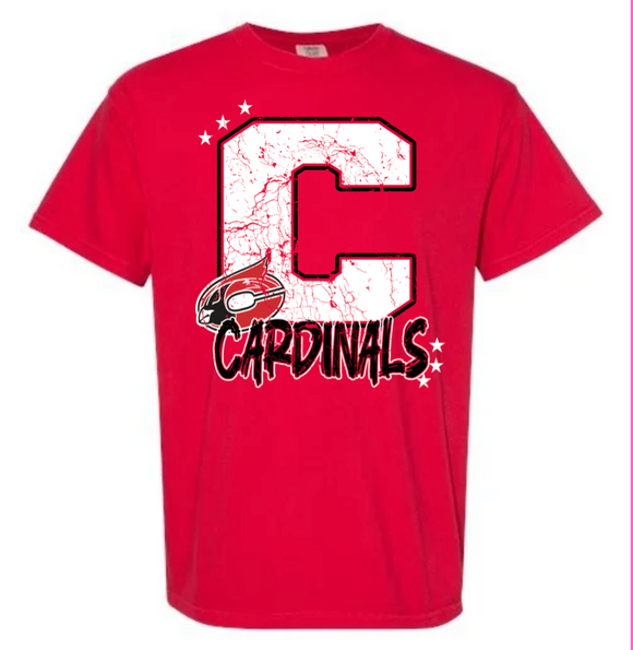 C CARDINALS SCRIPT TEE {{PREORDER}}