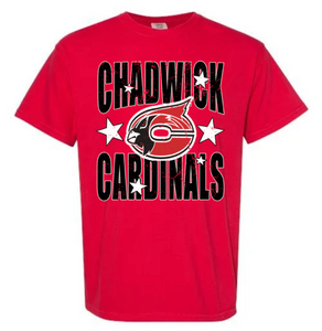 CHADWICK CARDINALS STARS TEE {{PREORDER}}