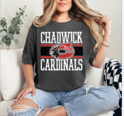 CARDINALS TRENDY BLOCK TEE {{PREORDER}}