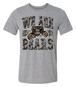 WE ARE THE BEARS CAMO TEE {{PREORDER}}