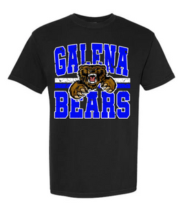 GALENA BEARS  VARSITY BLOCK TEE {{PREORDER}}