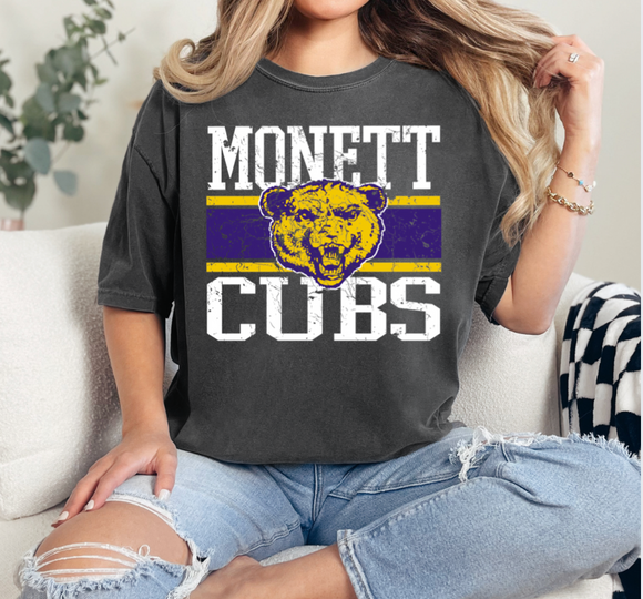 MONETT CUBS TRENDY BLOCK TEE {{PREORDER}}
