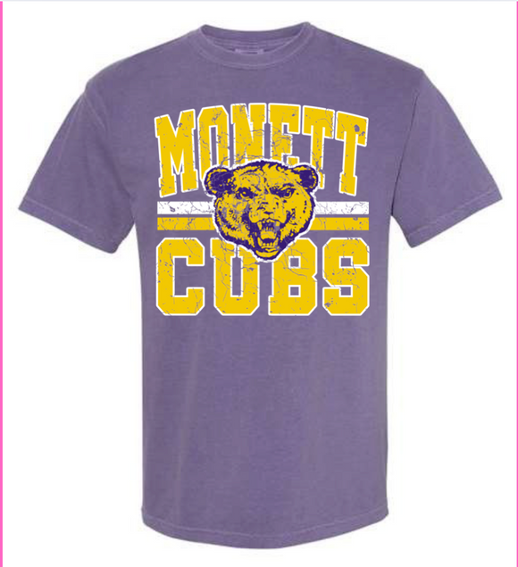 MONETT CUBS VARSITY BLOCK TEE {{PREORDER}}