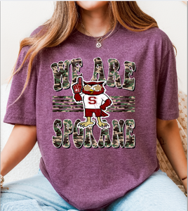 WE ARE OWLS CAMO BUBBLE TEE-HEATHER MAROON