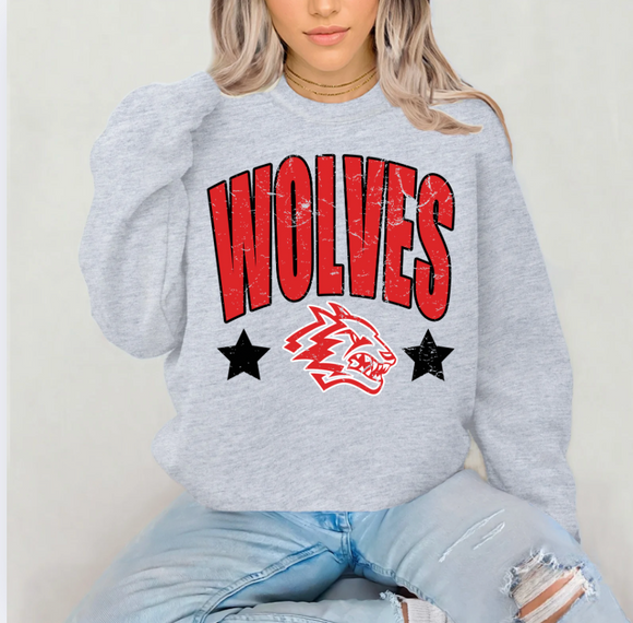 REEDS SPRING OVERSIZED  STARS SWEATSHIRT {{PREORDER}}