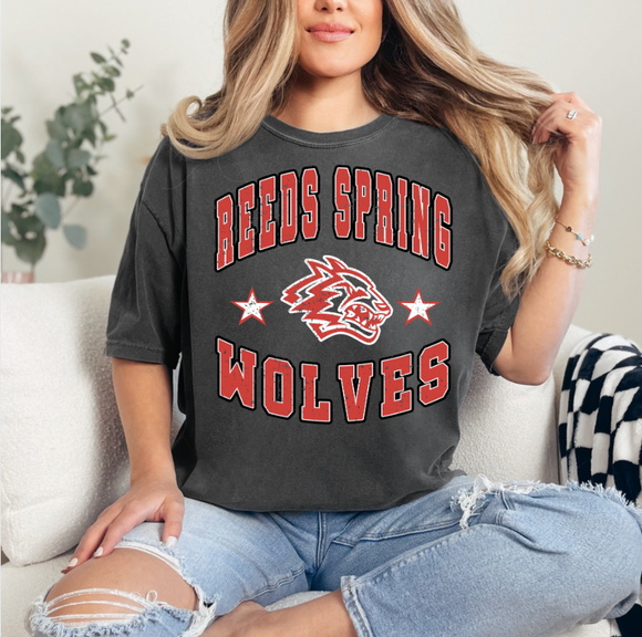 REEDS SPRING WOLVES VINTAGE TEE {{PREORDER}}