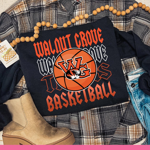 WALNUT GROVE BASKETBALL STACKED SWEATSHIRT {{PREORDER}}