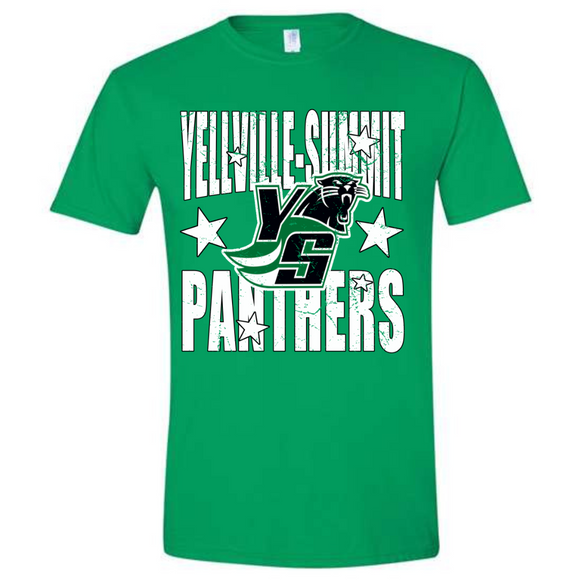 YELLVILLE PANTHERS NEW STARS TEE {{PREORDER}}